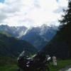 Motorritten passo-di-mortirolo-- photo