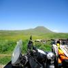 Motorritten armenian-landscape--martuni- photo