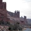 Motorritten arches-national-park-- photo