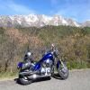 Motorritten nebo-loop-road-- photo